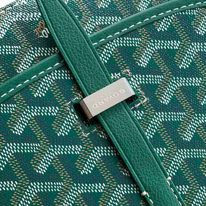 GOYARD 9202 グリーン 斜め掛けバッグ、ハンドバッグ 小 22x16cm サイズ:22x16cm