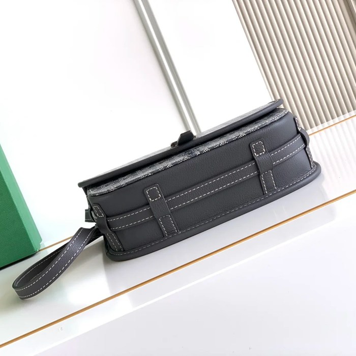 GOYARD 9202 グレー 斜め掛けバッグ、ハンドバッグ 小 22x16cm サイズ:22x16cm