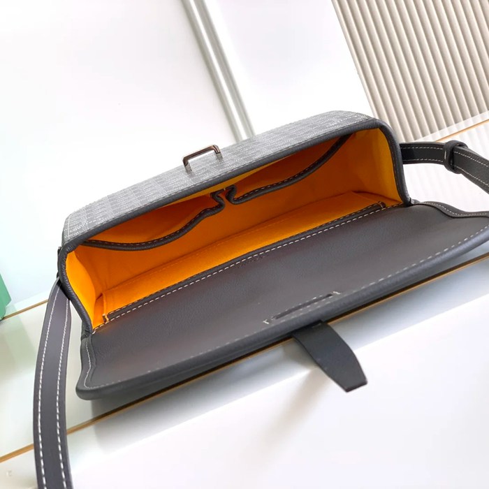 GOYARD 9202 グレー 斜め掛けバッグ、ハンドバッグ 小 22x16cm サイズ:22x16cm