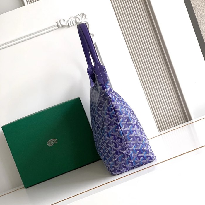 GOYARD 5502 レザー ショルダーバッグ、流浪バッグ、ハンドバッグ レザー、小 サイズ:42x27x15cm