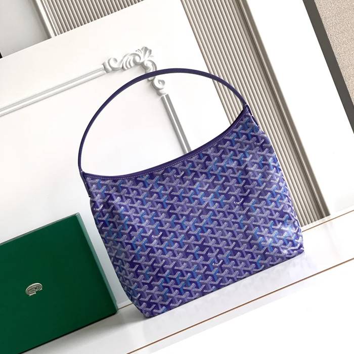 GOYARD 5502 レザー ショルダーバッグ、流浪バッグ、ハンドバッグ レザー、小 サイズ:42x27x15cm
