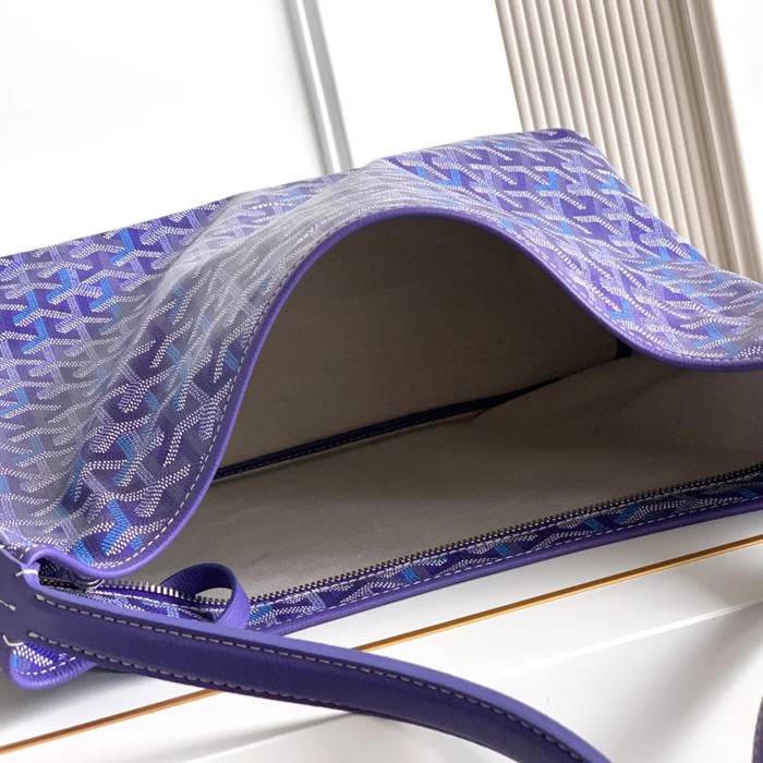 GOYARD 5502 レザー ショルダーバッグ、流浪バッグ、ハンドバッグ レザー、小 サイズ:42x27x15cm