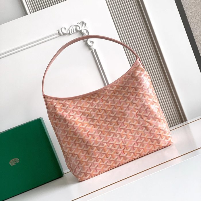 GOYARD 5502 レザー ショルダーバッグ、流浪バッグ、ハンドバッグ レザー、小 サイズ:42x27x15cm
