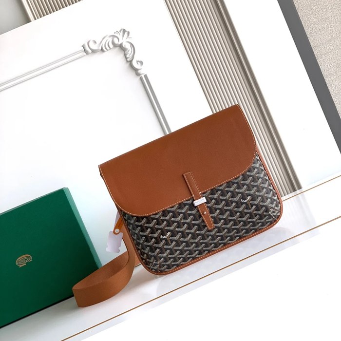 GOYARD 6601 斜め掛けバッグ、メッセンジャーバッグ、ハンドバッグ クラシック 32x25cm サイズ:32x25cm