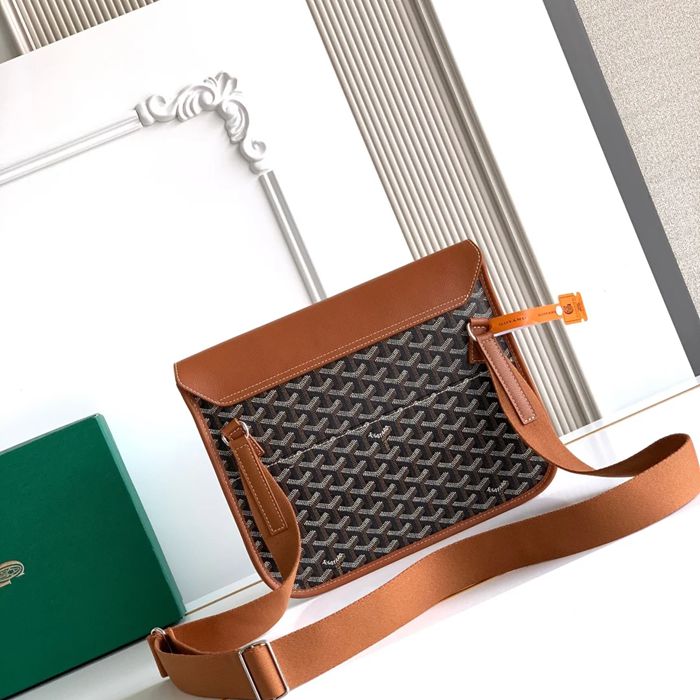 GOYARD 6601 斜め掛けバッグ、メッセンジャーバッグ、ハンドバッグ クラシック 32x25cm サイズ:32x25cm