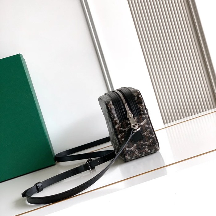 GOYARD 8304 ブラック 斜め掛けバッグ、ハンドバッグ、ハンドバッグ クラシック 22x13x6.5cm サイズ:22x13x6.5cm