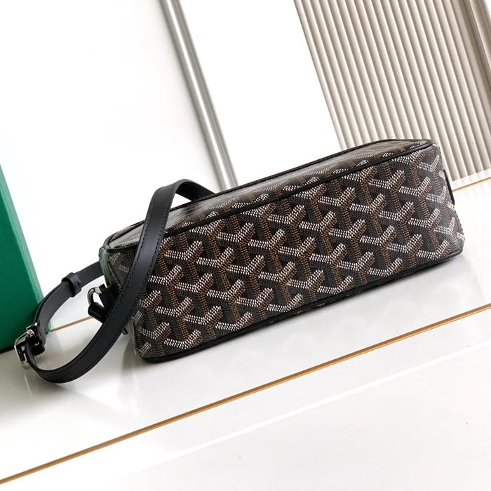 GOYARD 8304 ブラック 斜め掛けバッグ、ハンドバッグ、ハンドバッグ クラシック 22x13x6.5cm サイズ:22x13x6.5cm