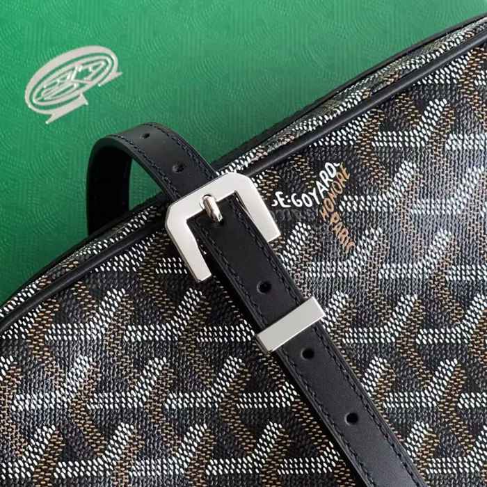 GOYARD 8304 ブラック 斜め掛けバッグ、ハンドバッグ、ハンドバッグ クラシック 22x13x6.5cm サイズ:22x13x6.5cm