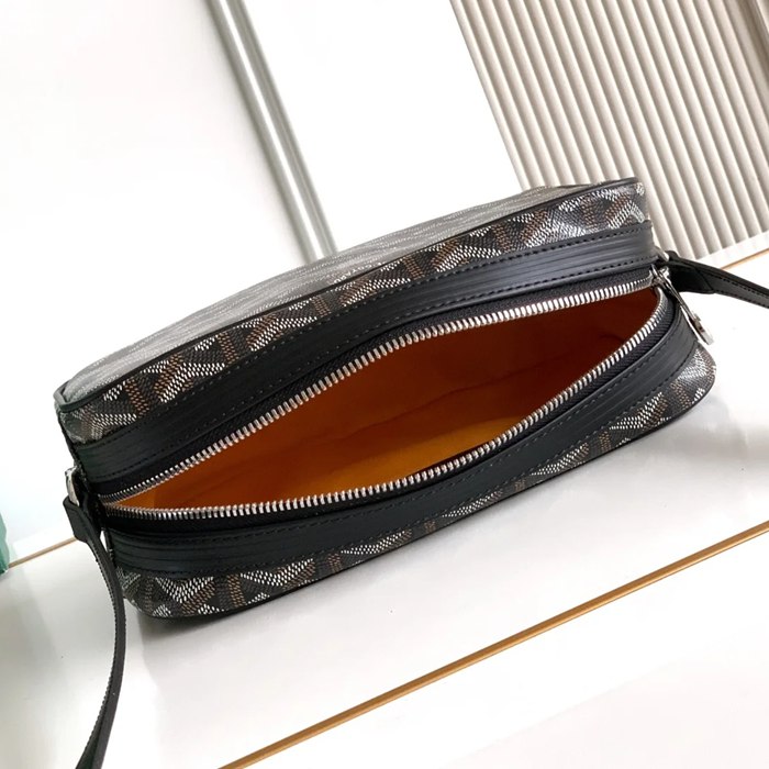 GOYARD 8304 ブラック 斜め掛けバッグ、ハンドバッグ、ハンドバッグ クラシック 22x13x6.5cm サイズ:22x13x6.5cm