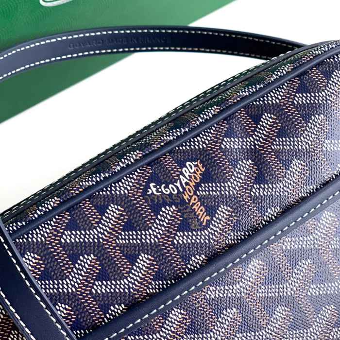 GOYARD 8304 ブルー 斜め掛けバッグ、ハンドバッグ、ハンドバッグ クラシック 22x13x6.5cm サイズ:22x13x6.5cm