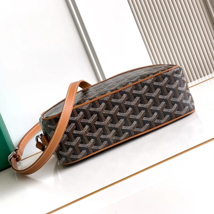 GOYARD 8304 ブラウン 斜め掛けバッグ、ハンドバッグ、ハンドバッグ クラシック 22x13x6.5cm サイズ:22x13x6.5cm