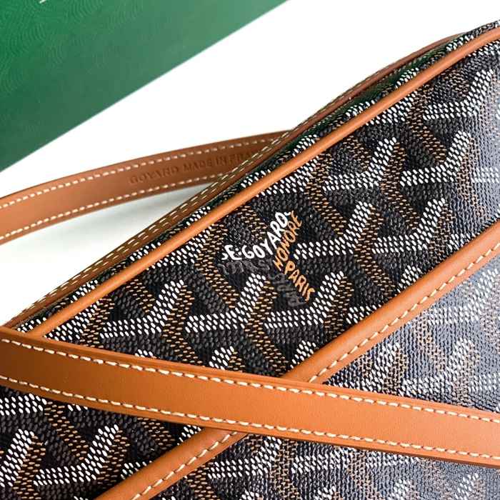 GOYARD 8304 ブラウン 斜め掛けバッグ、ハンドバッグ、ハンドバッグ クラシック 22x13x6.5cm サイズ:22x13x6.5cm