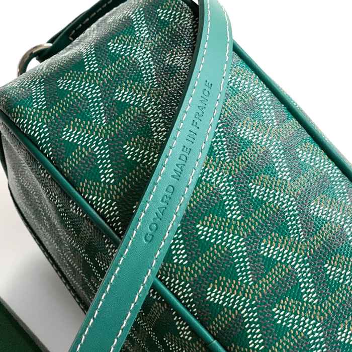 GOYARD 8304 グリーン 斜め掛けバッグ、ハンドバッグ、ハンドバッグ クラシック 22x13x6.5cm サイズ:22x13x6.5cm