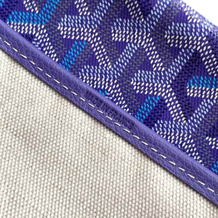 GOYARD 6603 キャンバス、レザー ショルダーバッグ、ハンドバッグ キャンバス、レザー、大 サイズ:47/34×27×14cm