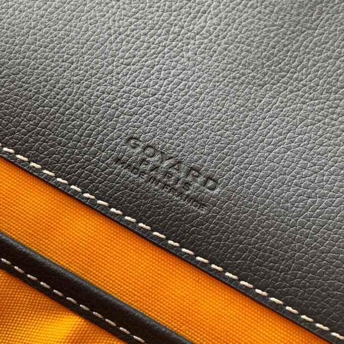 GOYARD 020183 キャンバス グレー 斜め掛けバッグ、ハンドバッグ キャンバス、中 29x23cm サイズ:29x23cm