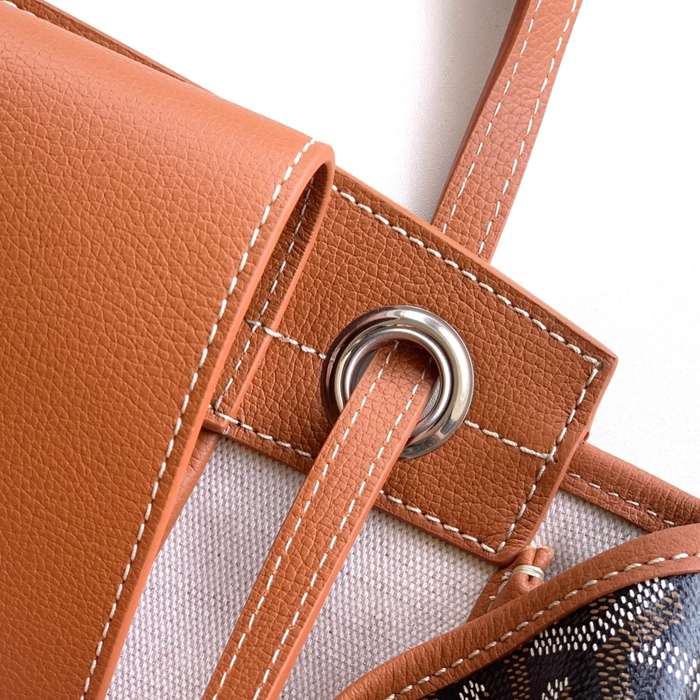 GOYARD 6685 レザー ブラウン ハンドバッグ ルエット、レザー 31x23x14cm サイズ:31x23x14cm