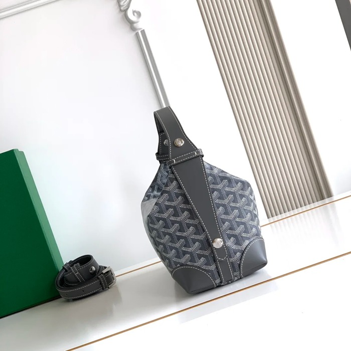 GOYARD 8031 グレー 化粧ポーチ、ハンドバッグ ボーイング 24x13x12cm サイズ:24x13x12cm