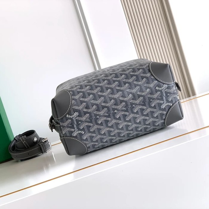 GOYARD 8031 グレー 化粧ポーチ、ハンドバッグ ボーイング 24x13x12cm サイズ:24x13x12cm