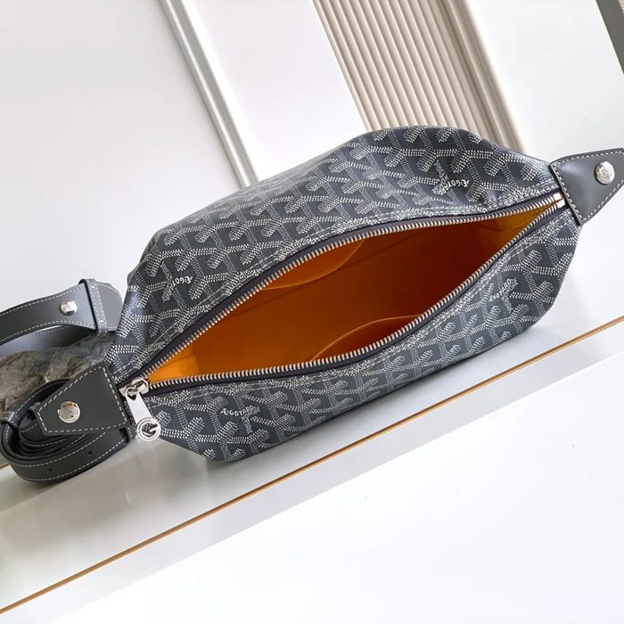 GOYARD 8031 グレー 化粧ポーチ、ハンドバッグ ボーイング 24x13x12cm サイズ:24x13x12cm