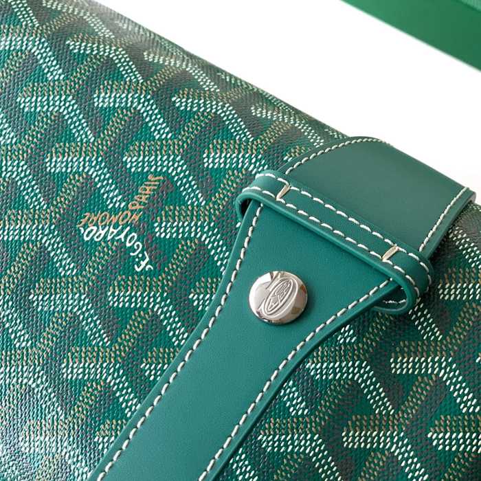 GOYARD 8031 グリーン 化粧ポーチ、ハンドバッグ ボーイング 24x13x12cm サイズ:24x13x12cm