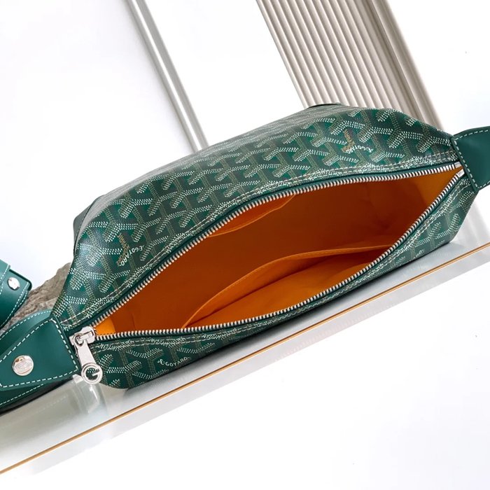 GOYARD 8031 グリーン 化粧ポーチ、ハンドバッグ ボーイング 24x13x12cm サイズ:24x13x12cm