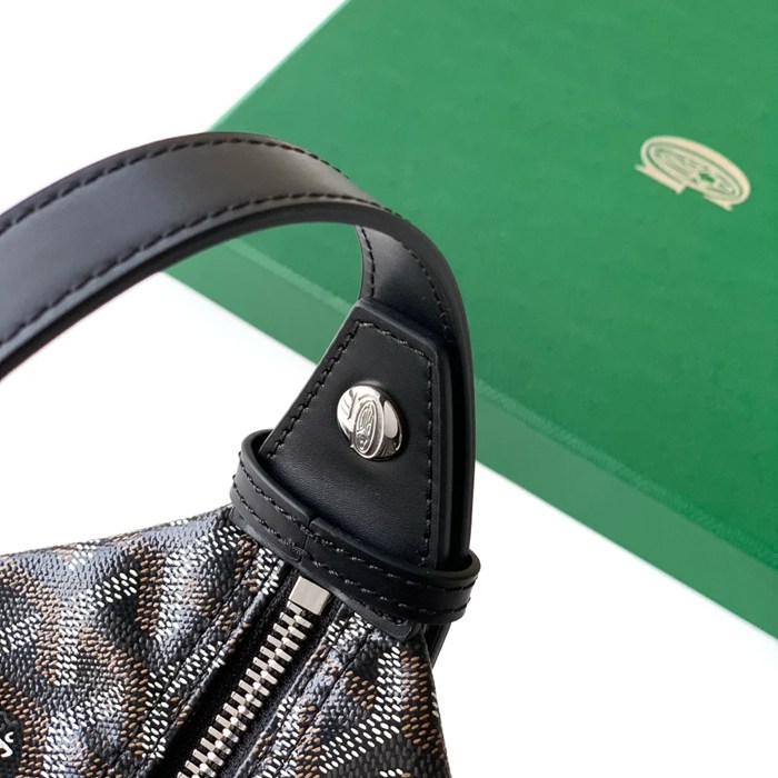 GOYARD 8031 ブラック 化粧ポーチ、ハンドバッグ ボーイング 24x13x12cm サイズ:24x13x12cm