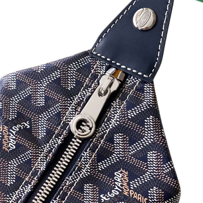 GOYARD 8031 ブルー 化粧ポーチ、ハンドバッグ ボーイング 24x13x12cm サイズ:24x13x12cm