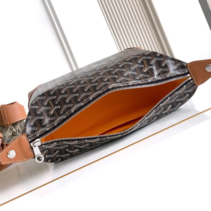 GOYARD 8031 ブラウン 化粧ポーチ、ハンドバッグ ボーイング 24x13x12cm サイズ:24x13x12cm