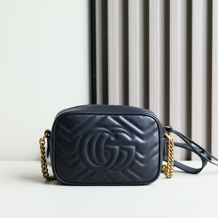 GUCCI 448065 ハンドバッグ GG、マルモント 18x12cm サイズ:18x12cm