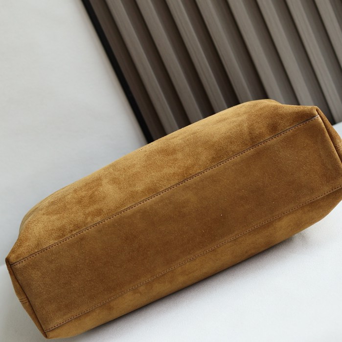 GUCCI 850546 カーフレザー、レザー ブラウン、ゴールド ハンドバッグ GG、馬銜 40x36x12cm サイズ:40x36x12cm
