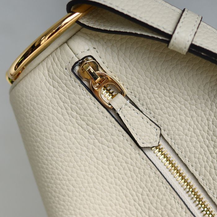 GUCCI 860787 カーフレザー、レザー ホワイト ショルダーバッグ 馬銜 32x17x12cm サイズ:32x17x12cm
