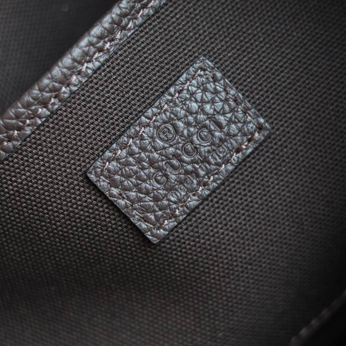 GUCCI 860787 カーフレザー、レザー ブラウン ショルダーバッグ 馬銜 32x17x12cm サイズ:32x17x12cm