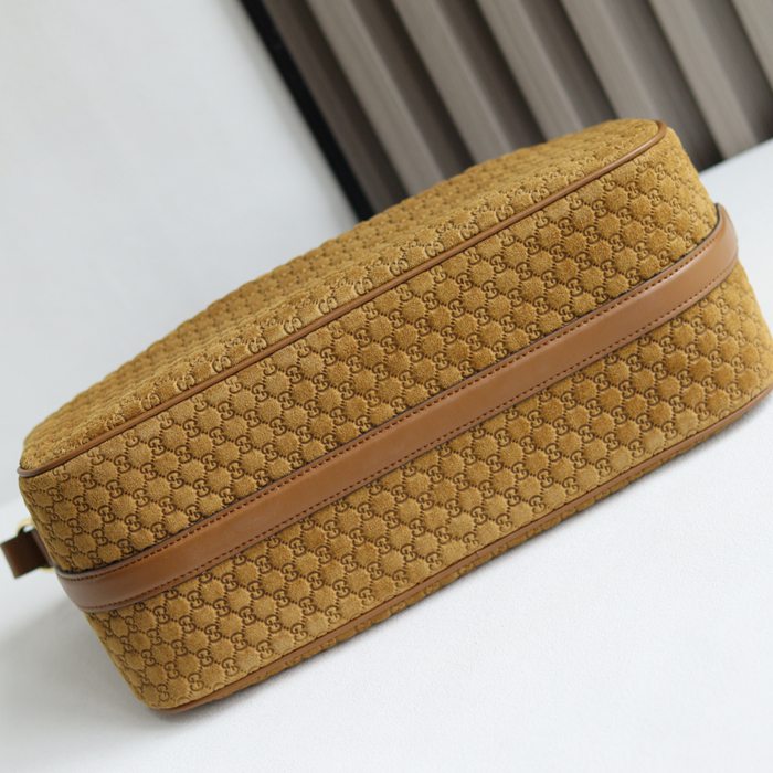 GUCCI 860787 カーフレザー、レザー ショルダーバッグ 馬銜 32x17x12cm サイズ:32x17x12cm