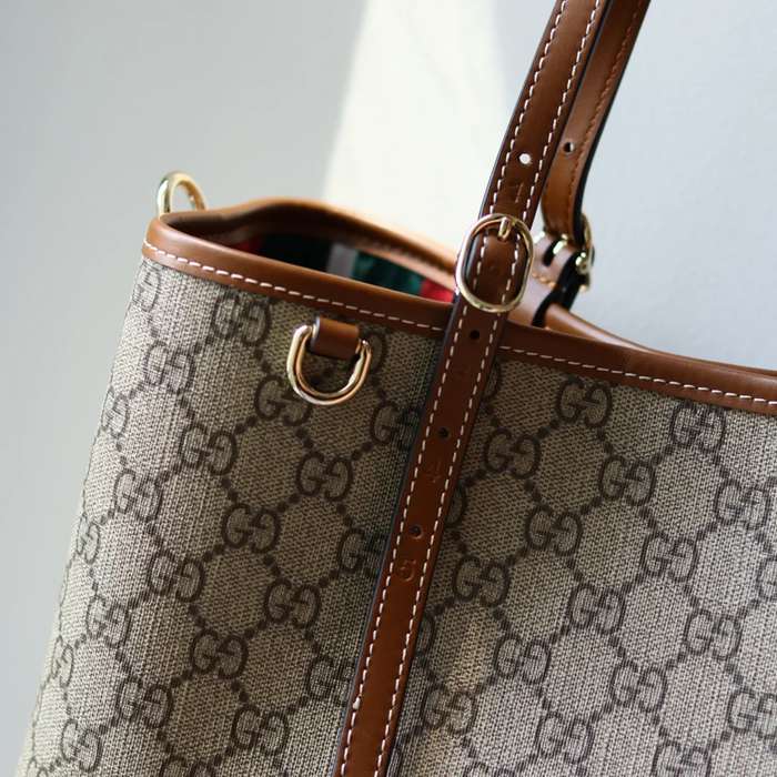 GUCCI 815214 ブラウン ハンドバッグ オフィディア、GG、クラシック 31x18x11cm サイズ:31x18x11cm