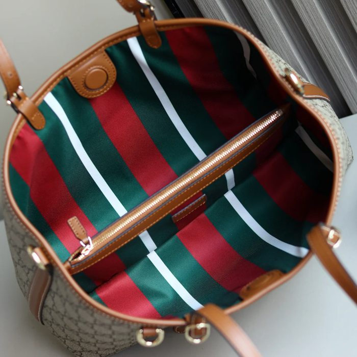 GUCCI 815214 ブラウン ハンドバッグ オフィディア、GG、クラシック 31x18x11cm サイズ:31x18x11cm