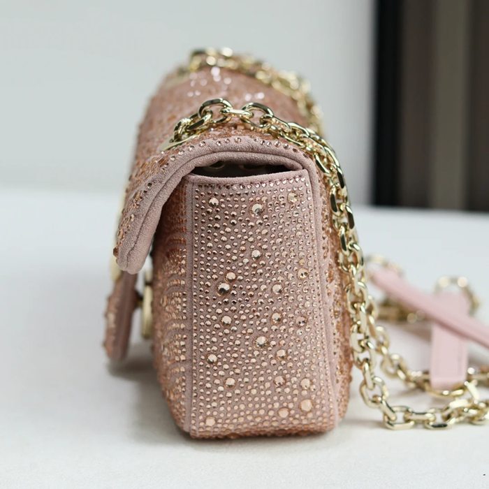 GUCCI 837280 斜め掛けバッグ、ハンドバッグ GG、マルモント 22cm サイズ:23x14x6cm