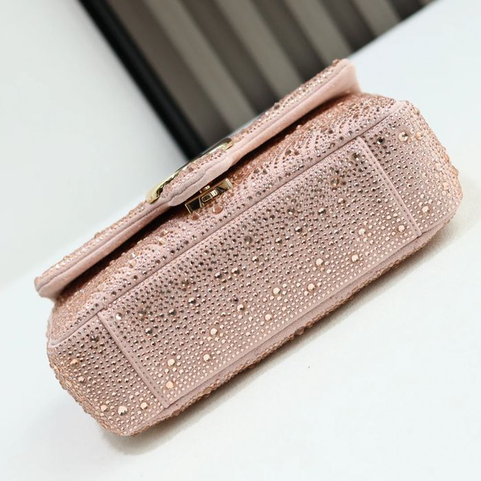 GUCCI 837280 斜め掛けバッグ、ハンドバッグ GG、マルモント 22cm サイズ:23x14x6cm