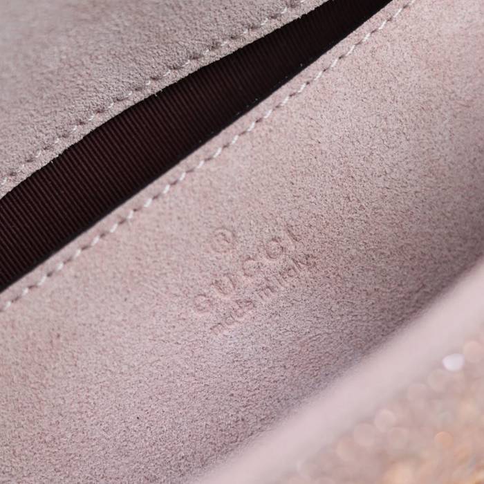 GUCCI 837280 斜め掛けバッグ、ハンドバッグ GG、マルモント 22cm サイズ:23x14x6cm