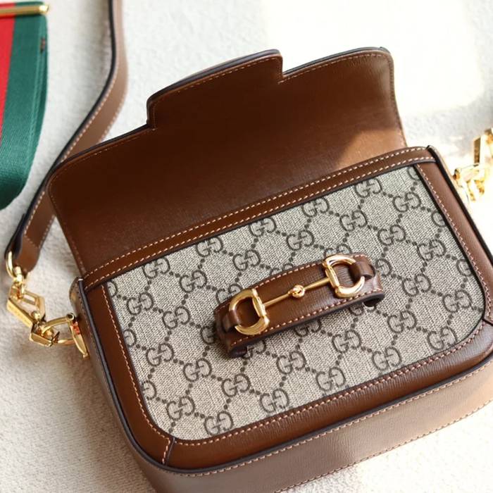 GUCCI 658574 キャンバス 斜め掛けバッグ 20x14cm サイズ:20.5x14x5cm