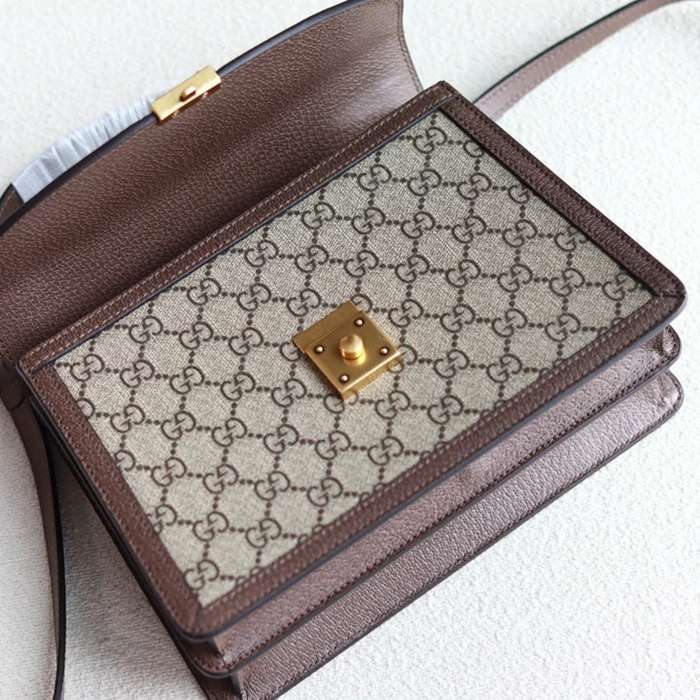 GUCCI 651055 キャンバス 斜め掛けバッグ、ハンドバッグ、ハンドバッグ オフィディア、GG、クラシック 25x18cm サイズ:25x18cm