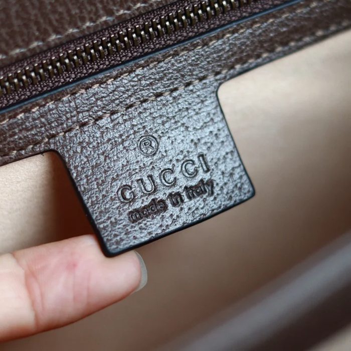 GUCCI 651055 キャンバス 斜め掛けバッグ、ハンドバッグ、ハンドバッグ オフィディア、GG、クラシック 25x18cm サイズ:25x18cm