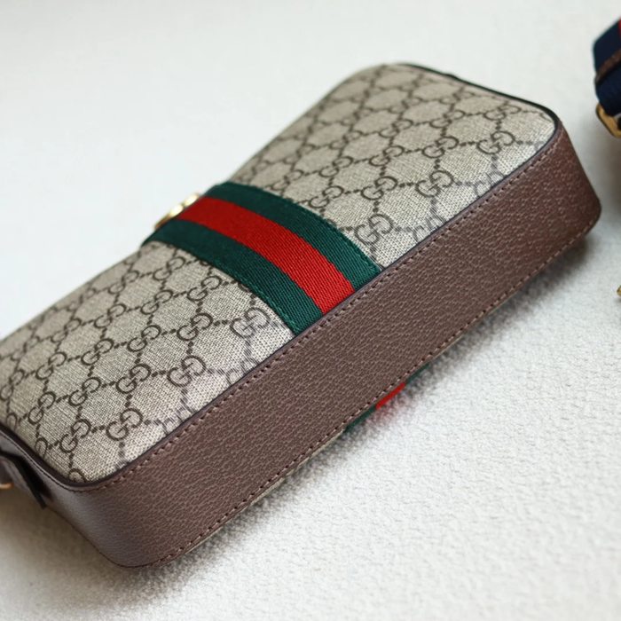 GUCCI 699439 GGキャンバス、キャンバス ベージュ 斜め掛けバッグ、ショルダーバッグ、ハンドバッグ オフィディア、GG、GGシュプリーム 24x16cm サイズ:24x16cm