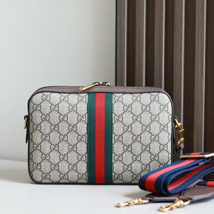 GUCCI 699439 GGキャンバス、キャンバス ベージュ 斜め掛けバッグ、ショルダーバッグ、ハンドバッグ オフィディア、GG、GGシュプリーム 24x16cm サイズ:24x16cm