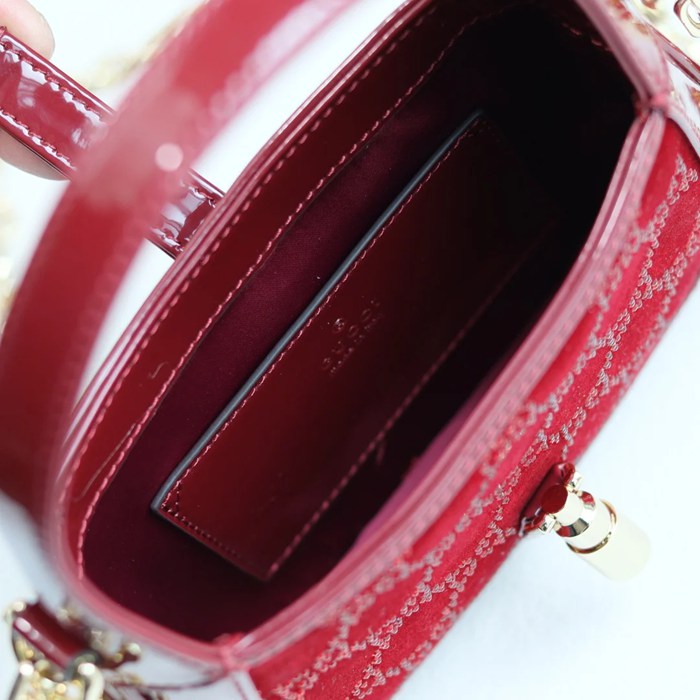 GUCCI 836684 カーフレザー、ラムレザー 斜め掛けバッグ、チェーンバッグ 19x13cm サイズ:19x13x3cm