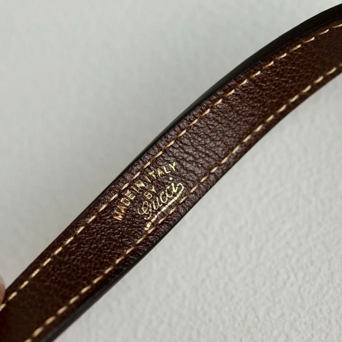 GUCCI 863137 レザー ベージュ 斜め掛けバッグ、ハンドバッグ 27x13cm サイズ:27x13cm