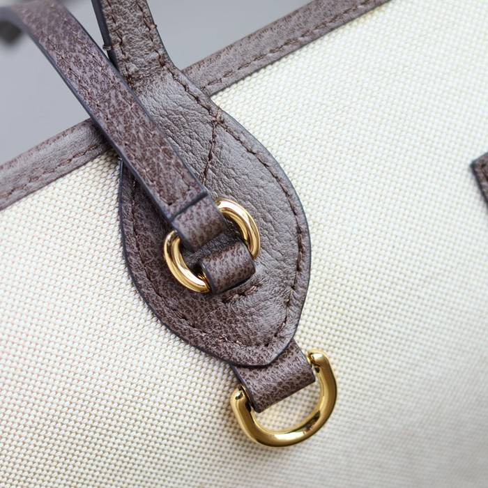 GUCCI 739730 レザー ブラウン トートバッグ、ショルダーバッグ、ハンドバッグ オフィディア 38x28x15cm サイズ:38x28x15cm