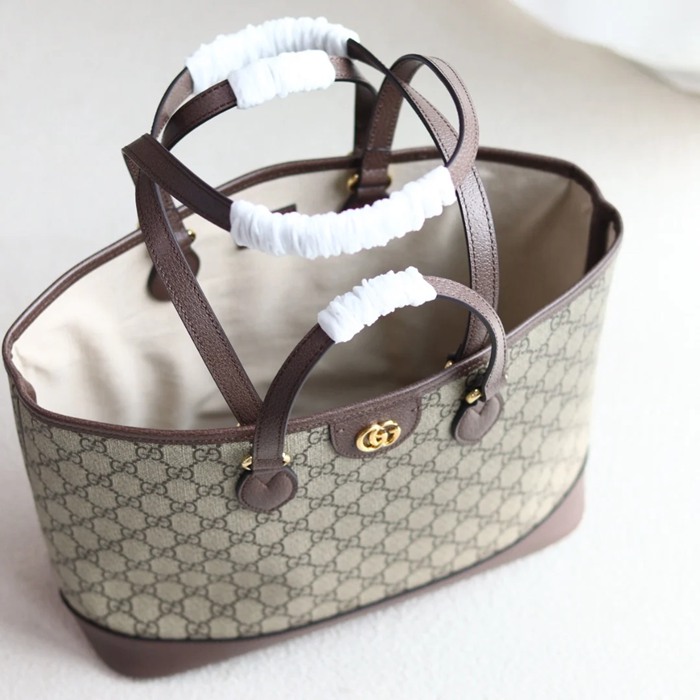 GUCCI 765043 ブラウン トートバッグ、ショルダーバッグ、ハンドバッグ、ハンドバッグ オフィディア 32x30x24cm サイズ:32x30x24cm