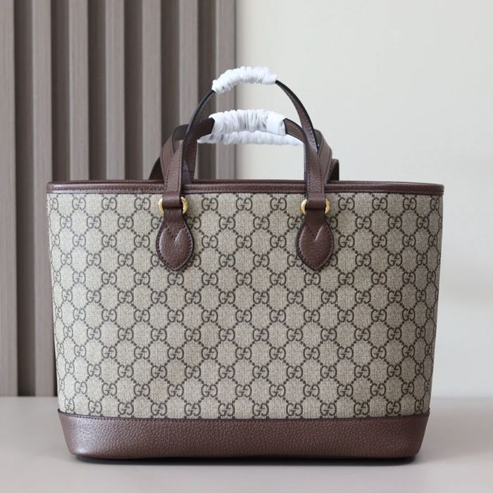 GUCCI 765043 ブラウン トートバッグ、ショルダーバッグ、ハンドバッグ、ハンドバッグ オフィディア 32x30x24cm サイズ:32x30x24cm