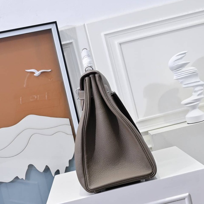 HERMES ケリー 42cm ショルダーバッグ セミハンドメイド 42cm Kelly 42cm サイズ:42cm