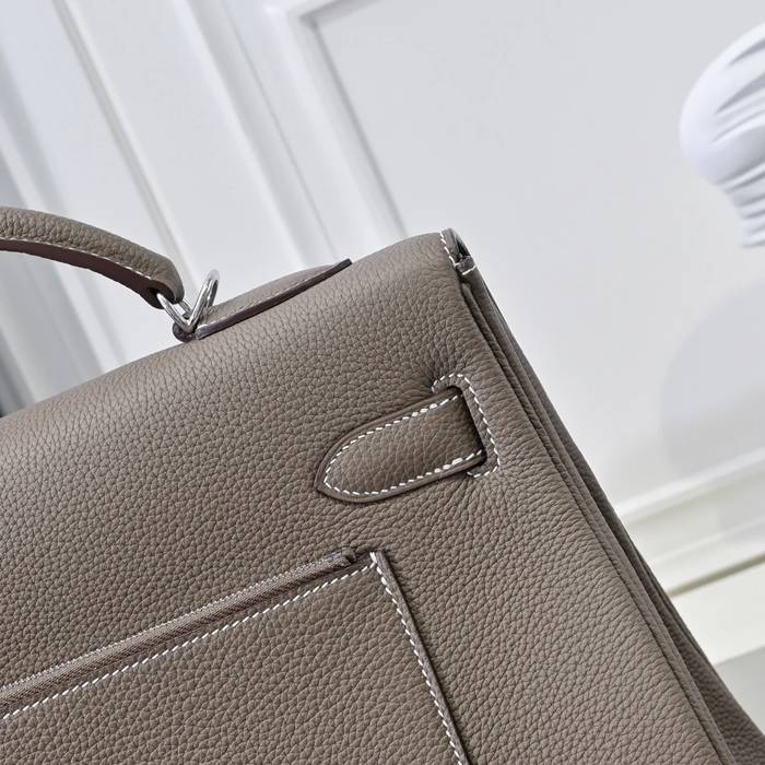 HERMES ケリー 42cm ショルダーバッグ セミハンドメイド 42cm Kelly 42cm サイズ:42cm